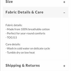 Nested bean zen swaddle classic. 0-6 months